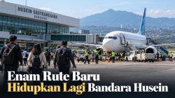 Enam Rute Baru Hidupkan Lagi Bandara Husein