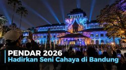 PENDAR 2026 Hadirkan Seni Cahaya di Bandung