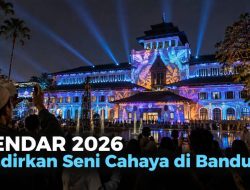 PENDAR 2026 Hadirkan Seni Cahaya di Bandung