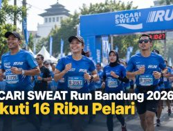 POCARI SWEAT Run Bandung 2026 Diikuti 16 Ribu Pelari