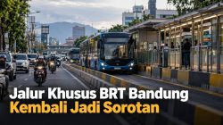 Jalur Khusus BRT Bandung Kembali Jadi Sorotan