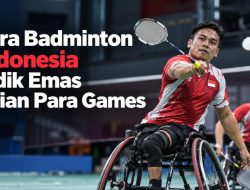 Para Badminton Indonesia Bidik Emas Asian Para Games
